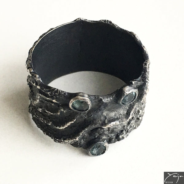 Silver & Zircon Ring No.7