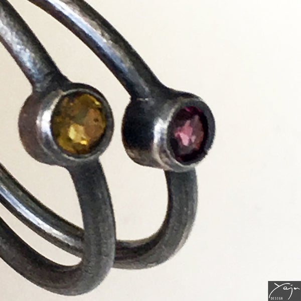 Silver & Zircon Ring No.9